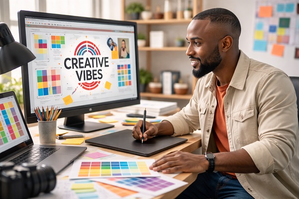 Creative vibes at work